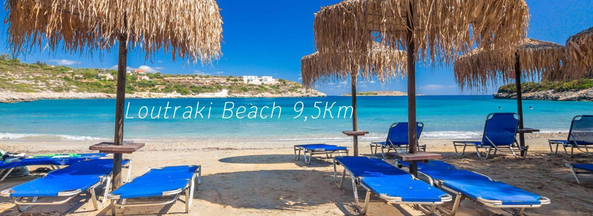 Souda Bay View With Private Pool Near Chania City Luaran gambar