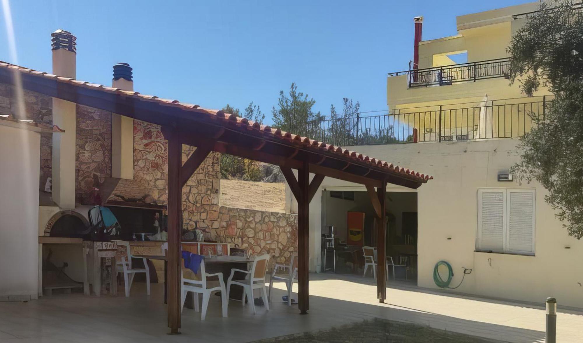 Souda Bay View With Private Pool Near Chania City Luaran gambar