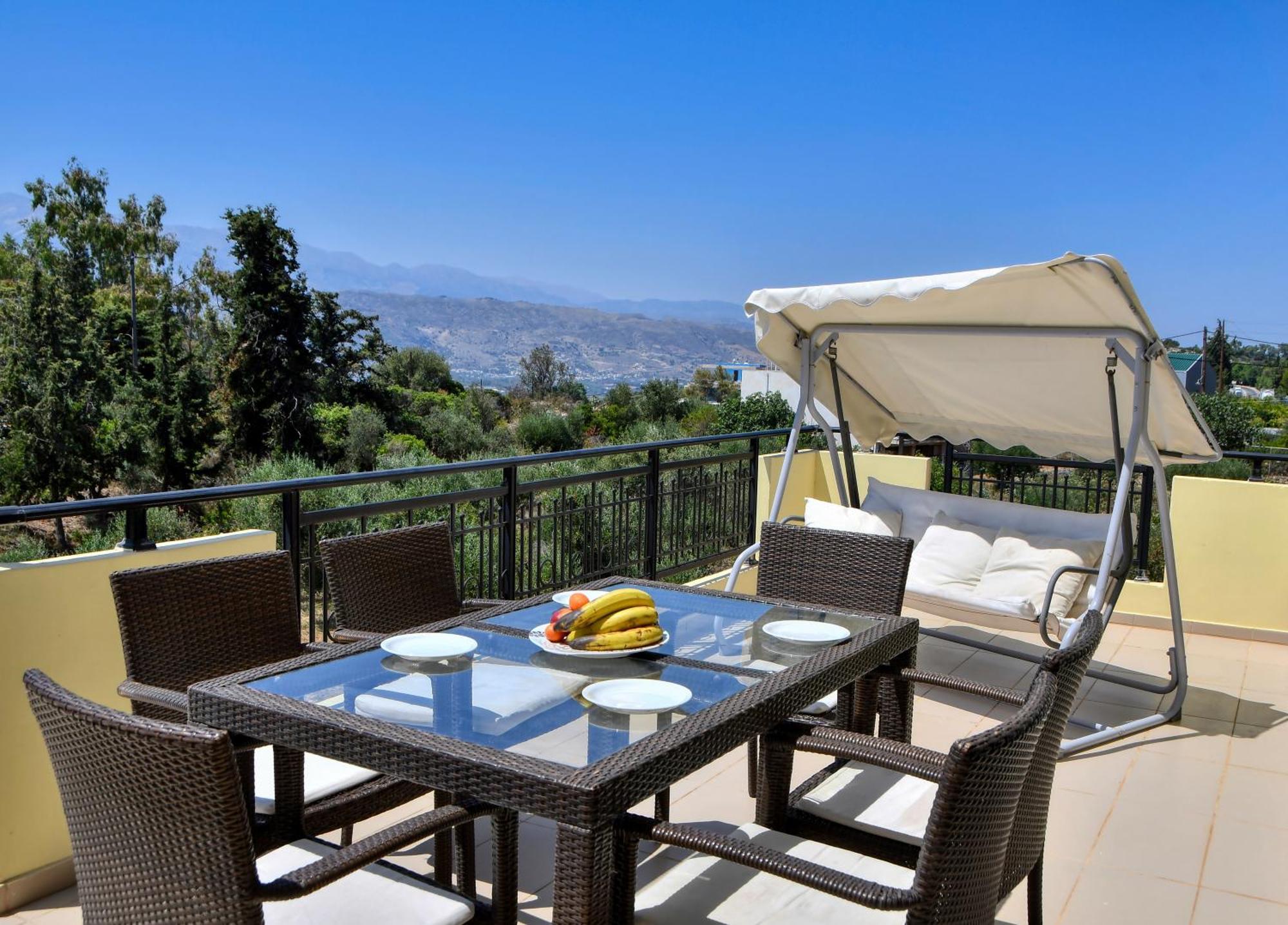 Souda Bay View With Private Pool Near Chania City Luaran gambar